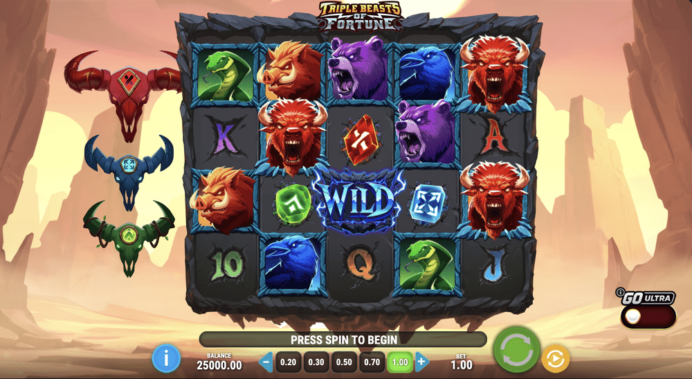 Triple Beasts of Fortune Slot - 1 - BitStarz Casino