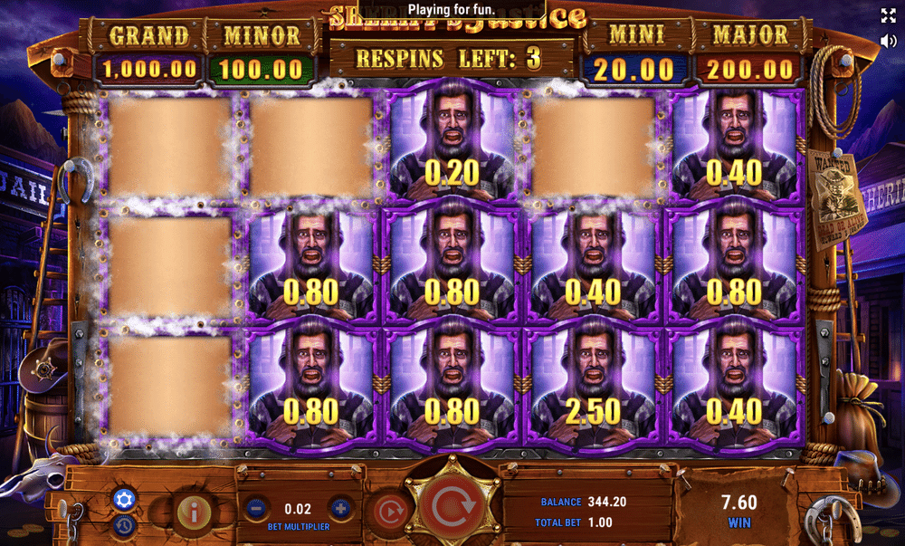 Sheriff's Justice Slot - 1 - BitStarz Casino