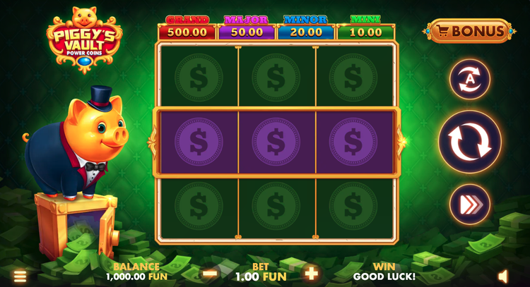 Piggy's Vault: Power Coins Slot - 1 - BitStarz Casino