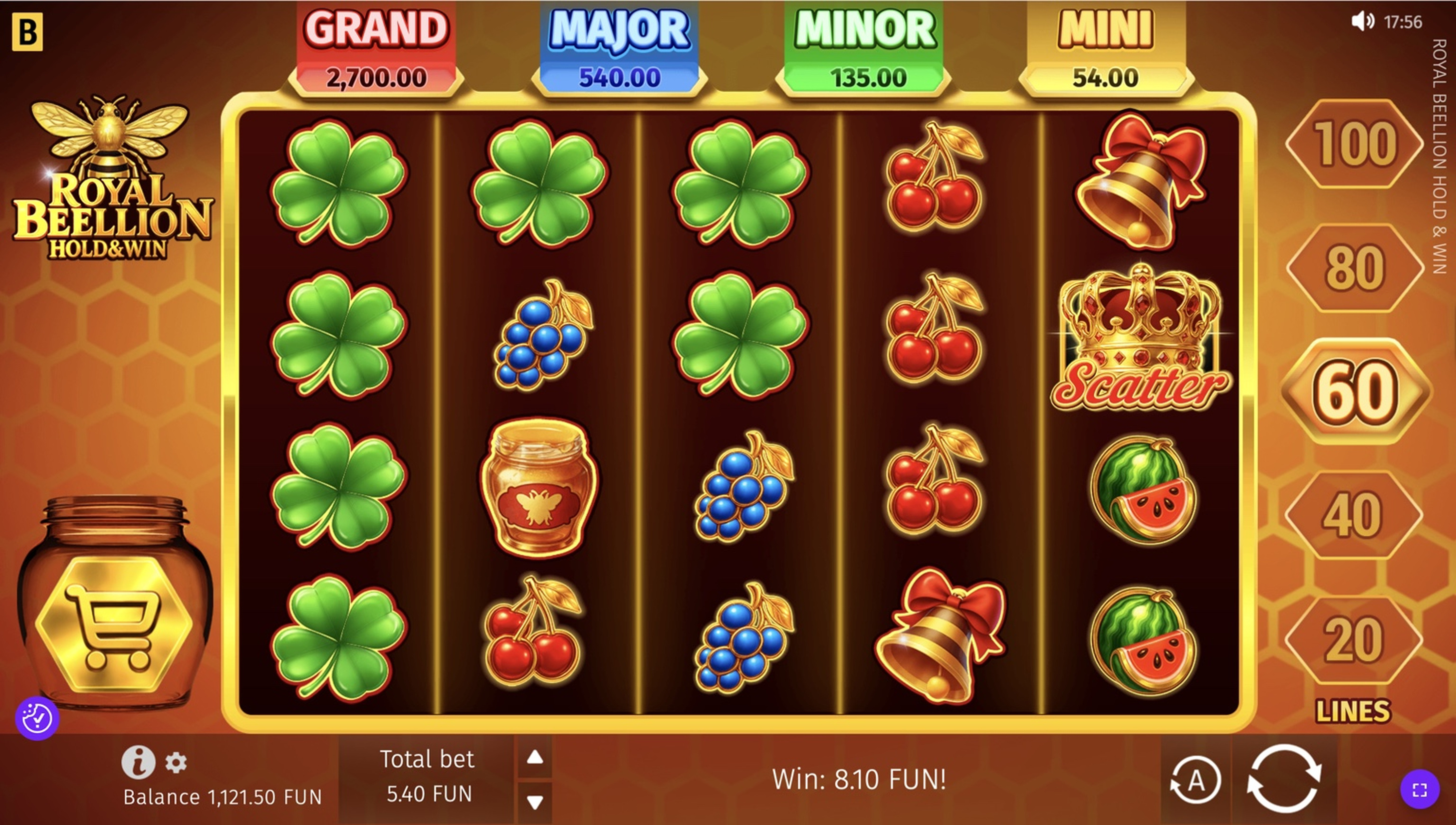Royal Beellion Hold & Win Slot - 1 - BitStarz Casino