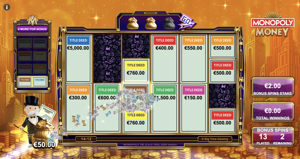 Monopoly Money Slot - 2 - BitStarz Casino