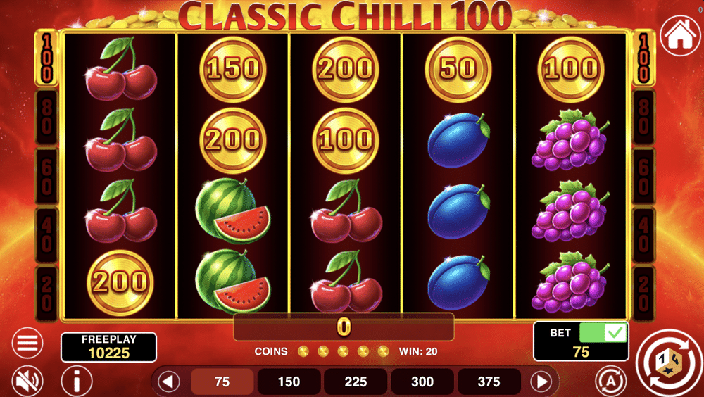 Classic Chilli 100 Slot - 1 - BitStarz Casino