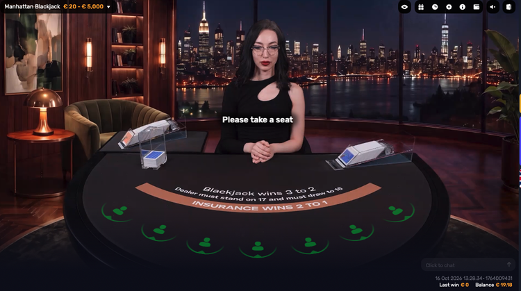 Manhattan Blackjack - 1 - BitStarz Casino