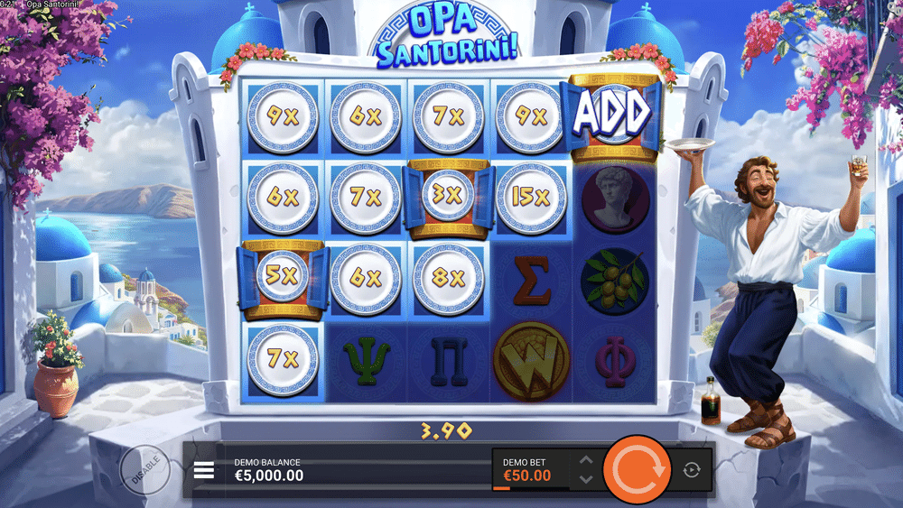 Opa Santorini! Slot - 2 - BitStarz Casino