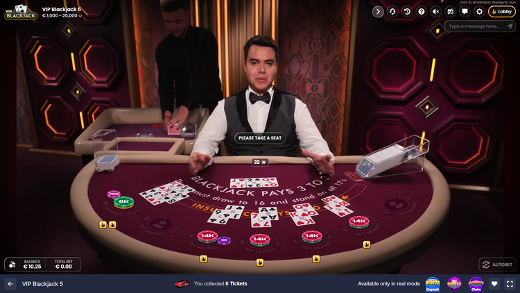 VIP Blackjack 5 - 3 - BitStarz Casino