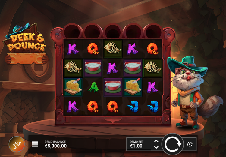 Peek & Pounce Slot - 1 - BitStarz Casino