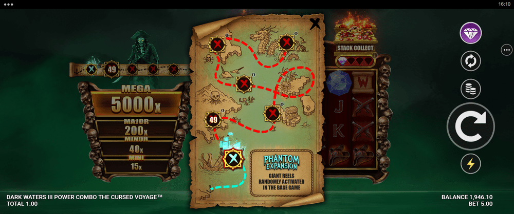 Dark Waters III Power Combo The Cursed Voyage Slot - 2 - BitStarz Casino