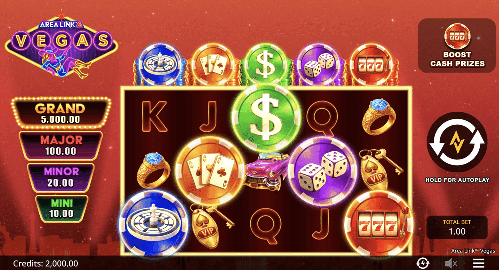 Area Link Vegas Slot - 1 - BitStarz Casino