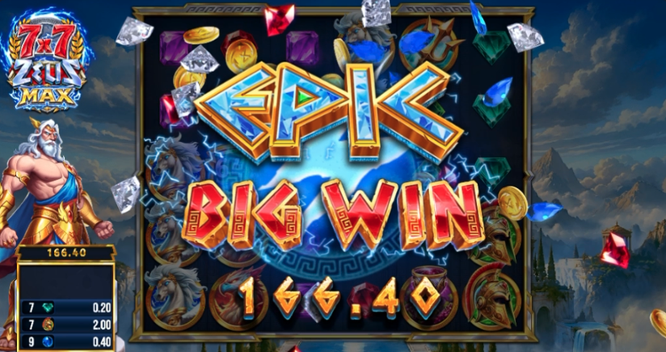 7x7 Zeus Max Slot - 3 - BitStarz Casino