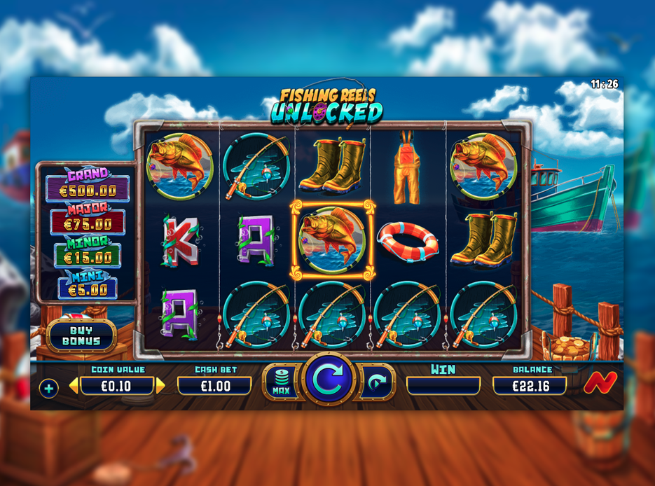 Fishing Reels Unlocked Slot - 1 - BitStarz Casino