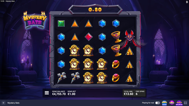 Mystery Bats Slot - 3 - BitStarz Casino