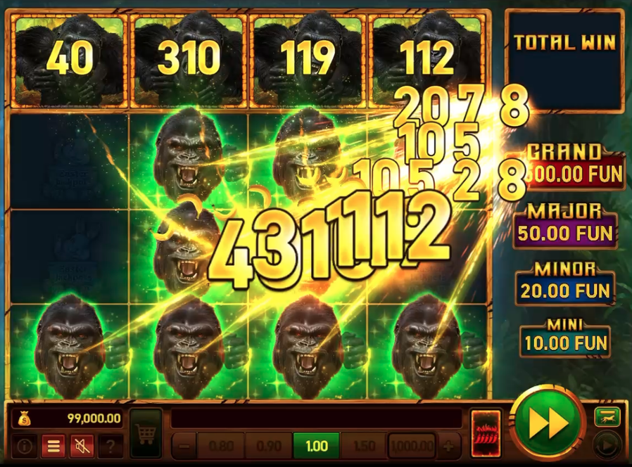 Mighty Wild: Gorilla Easter Jackpots Slot - 3 - BitStarz Casino