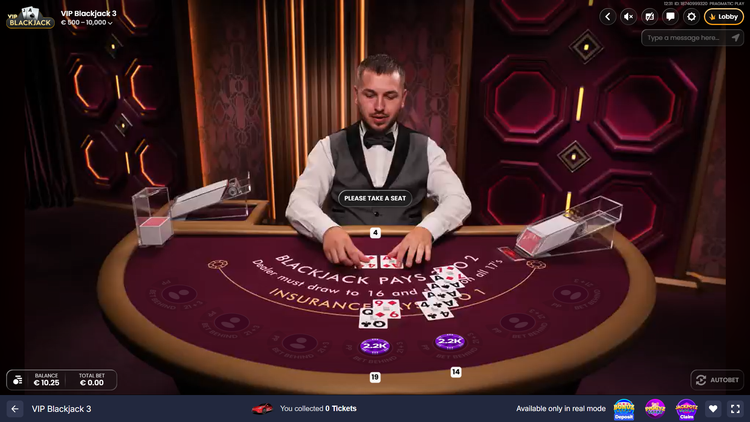 VIP Blackjack 3 - 2 - BitStarz Casino