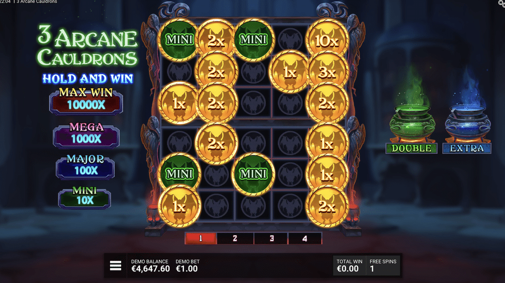 3 Arcane Cauldrons Slot - 2 - BitStarz Casino
