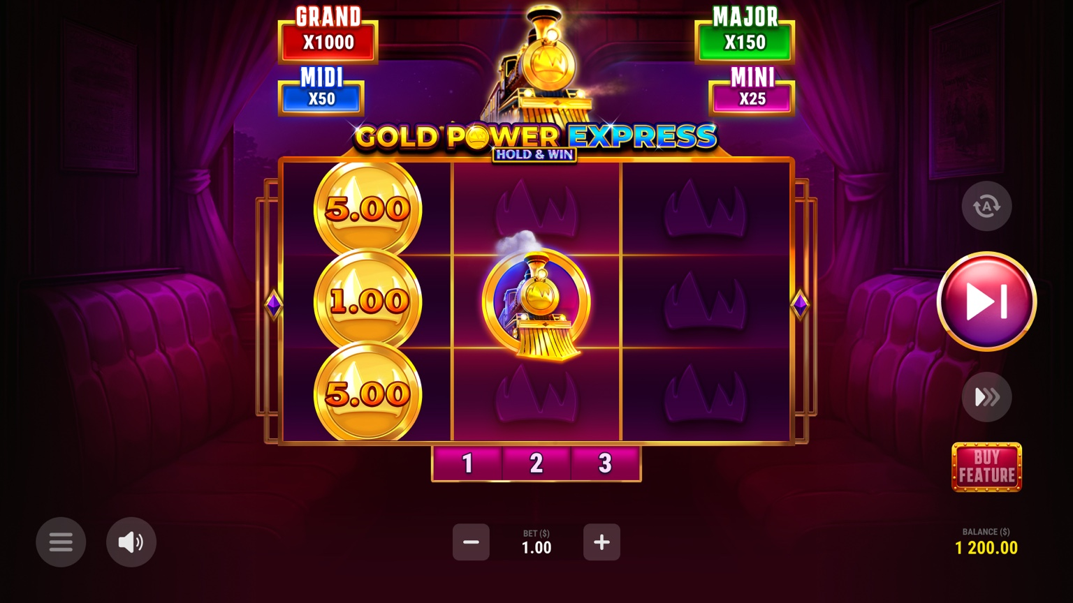 Gold Power Express Slot - 1 - BitStarz Casino