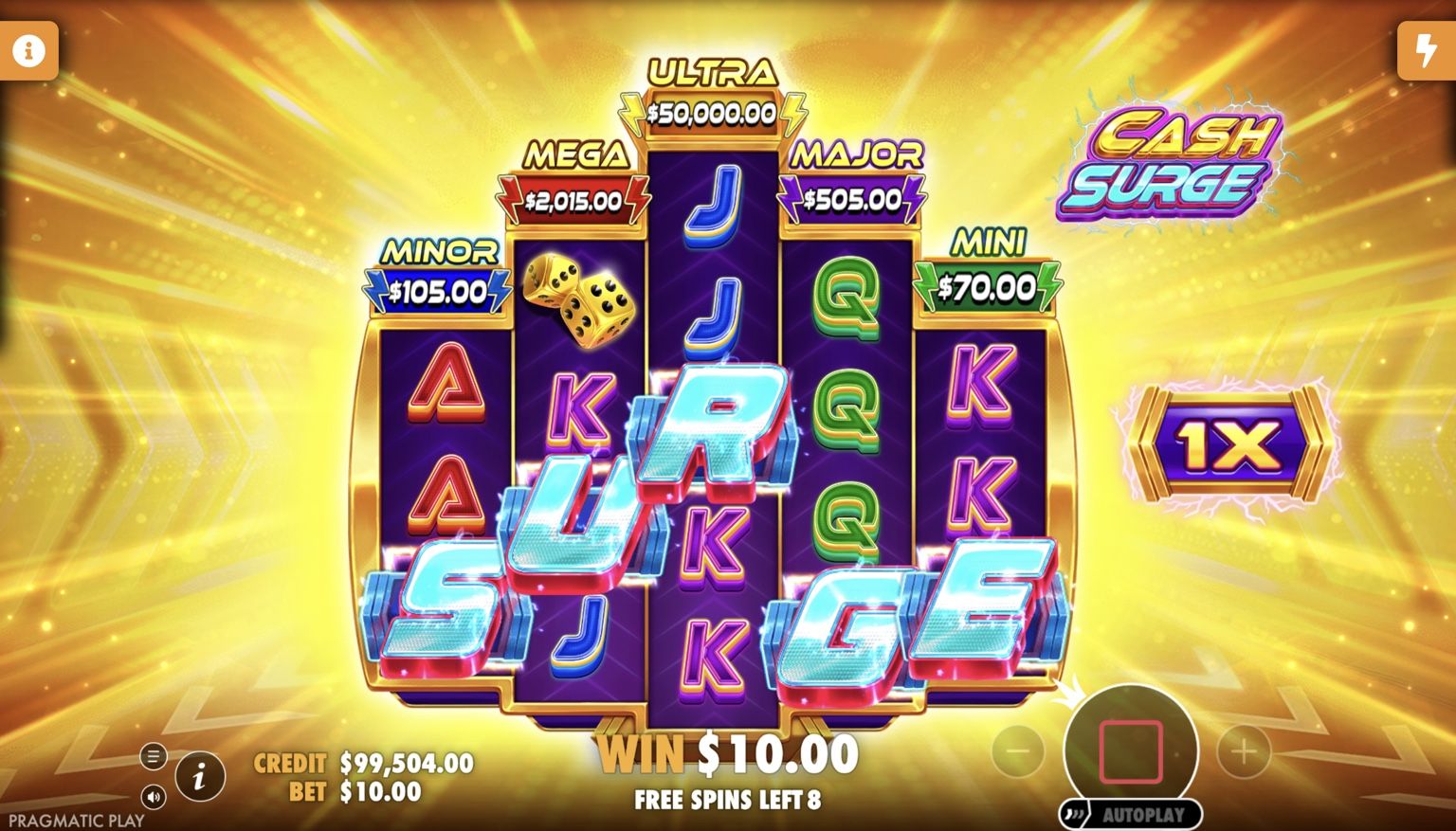 Cash Surge Slot - 3 - BitStarz Casino