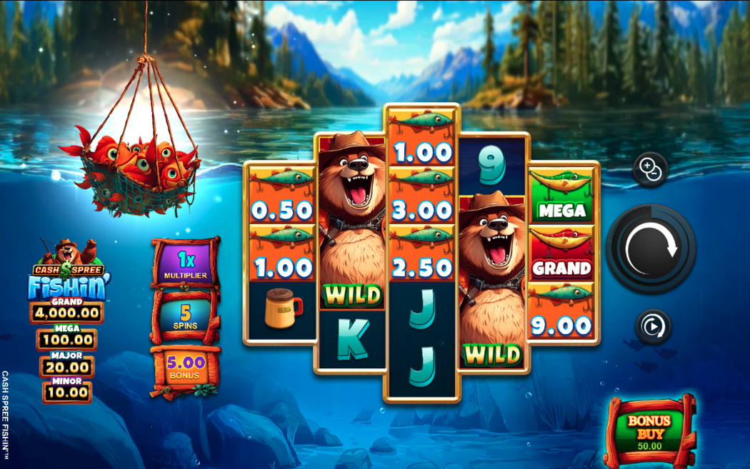 Cash Spree Fishin' Slot - 1 - BitStarz Casino