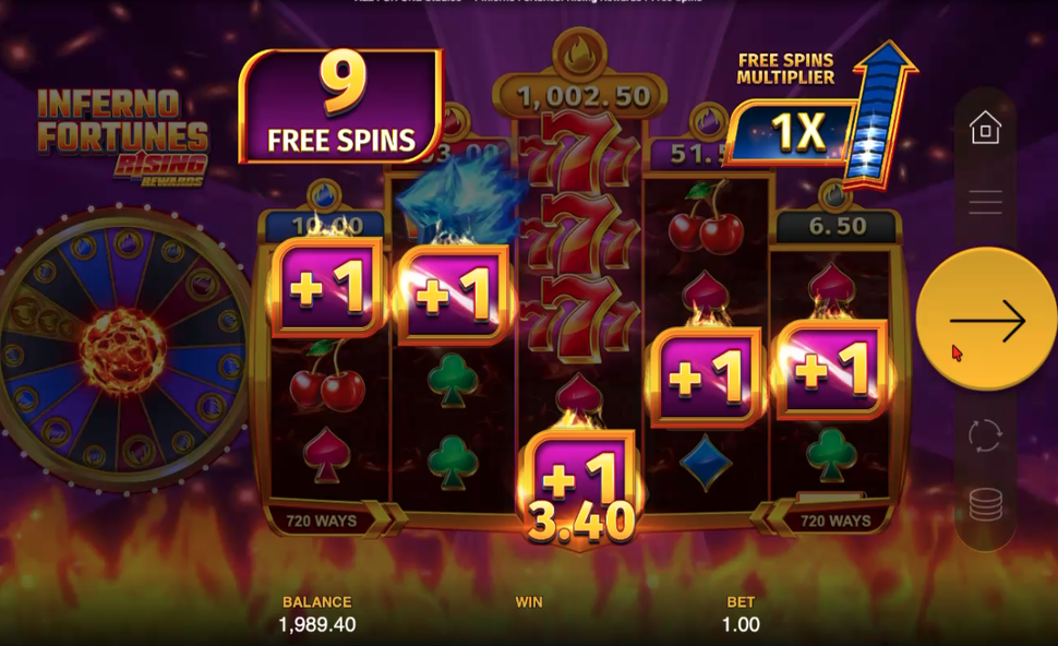 Inferno Fortunes: Rising Rewards Slot - 2 - BitStarz Casino