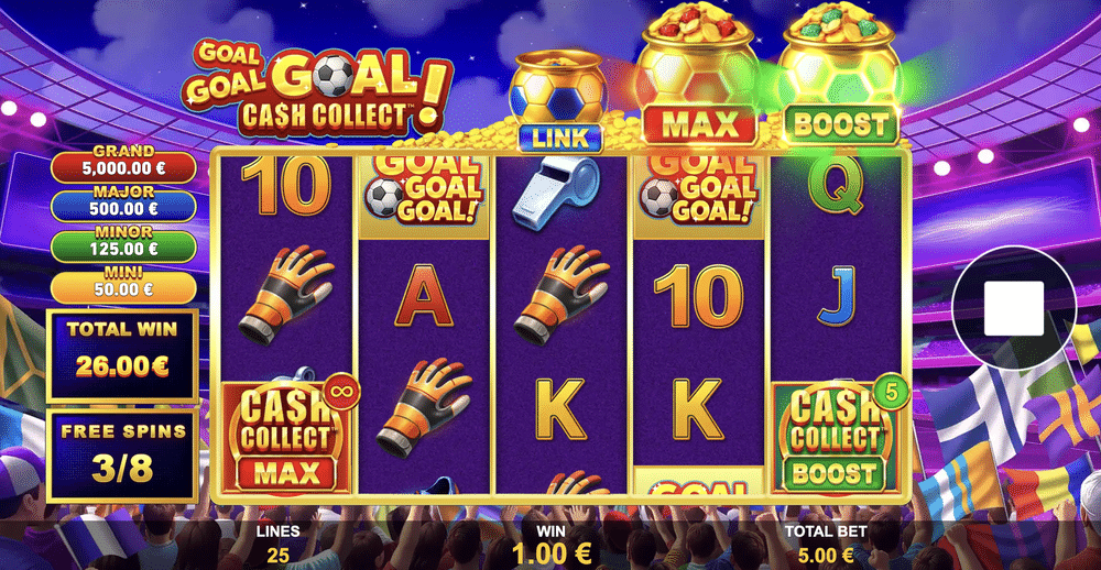 Goal Goal Goal: Cash Collect Slot - 1 - BitStarz Casino
