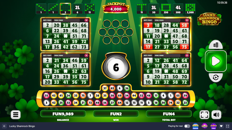 Lucky Shamrock Bingo - 2 - BitStarz Casino