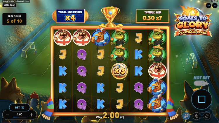 Goals to Glory: Football Fever Slot - 2 - BitStarz Casino
