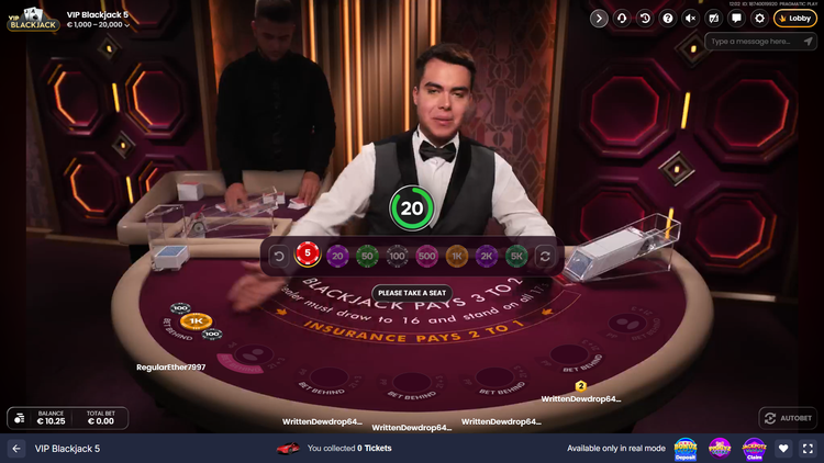 VIP Blackjack 5 - 1 - BitStarz Casino