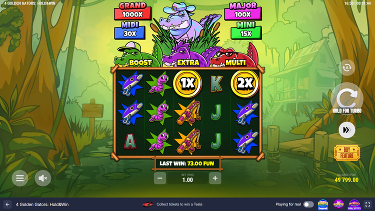 4 Golden Gators: Hold&Win Slot - 1 - BitStarz Casino
