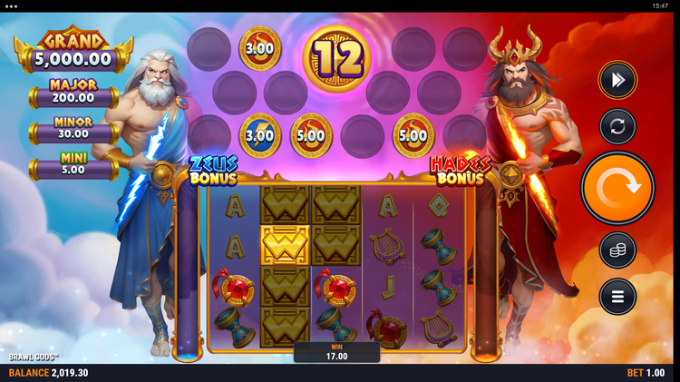Brawl Gods Slot - 1 - BitStarz Casino