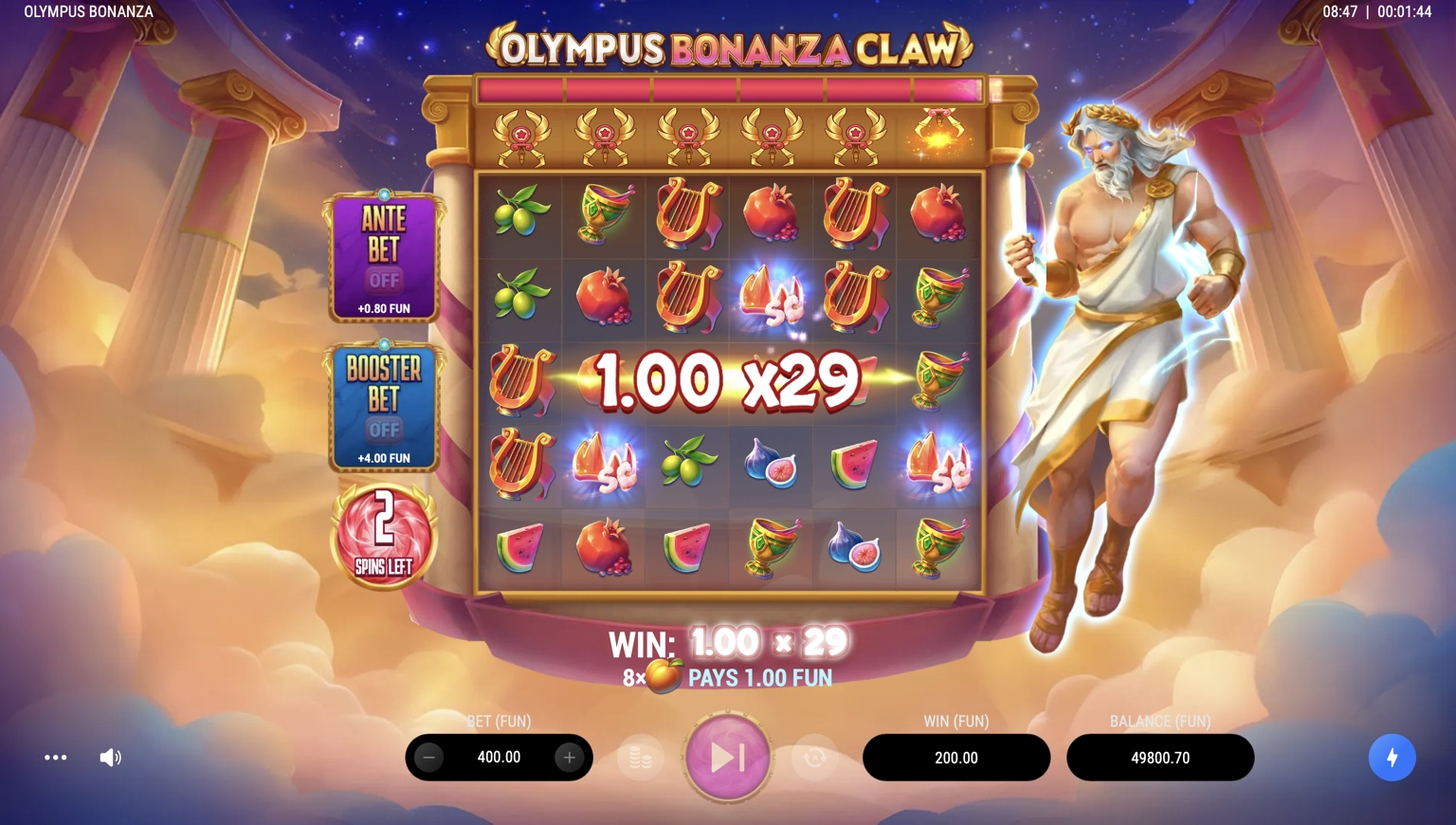 Olympus Bonanza Claw Slot - 2 - BitStarz Casino