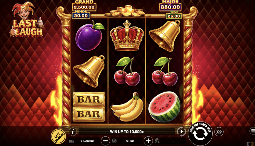 Last Laugh Slot - 1 - BitStarz Casino