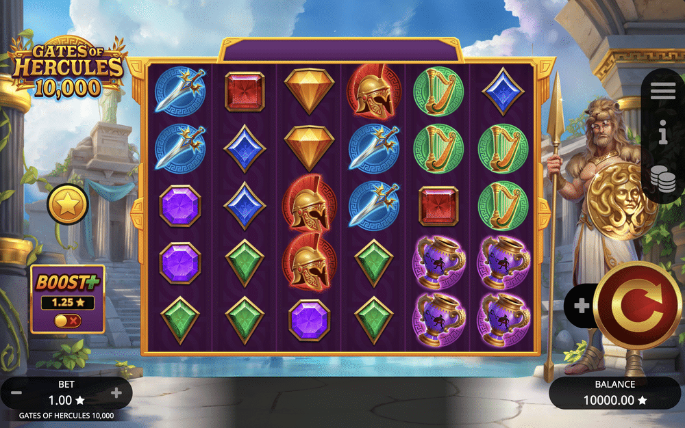 Gates of Hercules 10,000 Slot - 1 - BitStarz Casino
