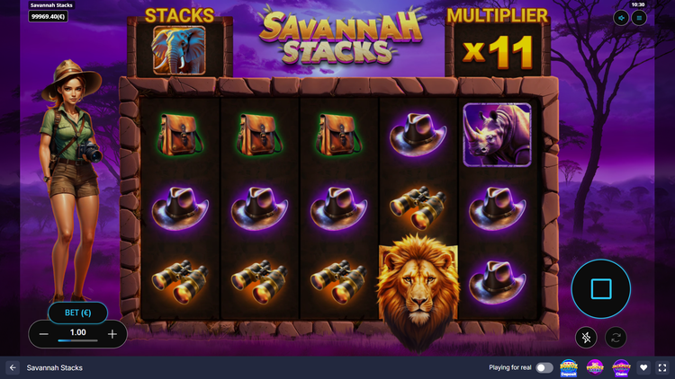 Savannah Stacks Slot - 3 - BitStarz Casino