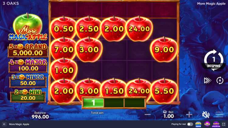 More Magic Apple Slot - 3 - BitStarz Casino