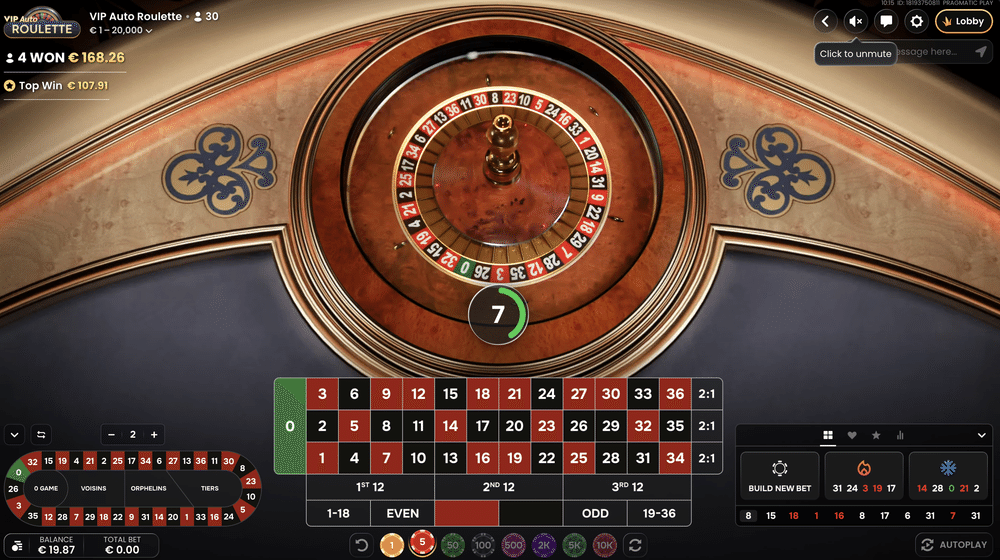 VIP Auto Roulette - 1 - BitStarz Casino
