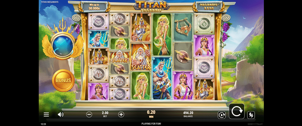 Titan Megaways Slot - 1 - BitStarz Casino