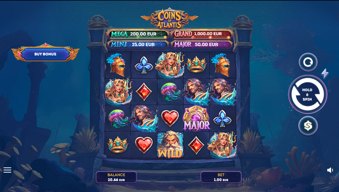 Coins Of Atlantis Slot - 1 - BitStarz Casino