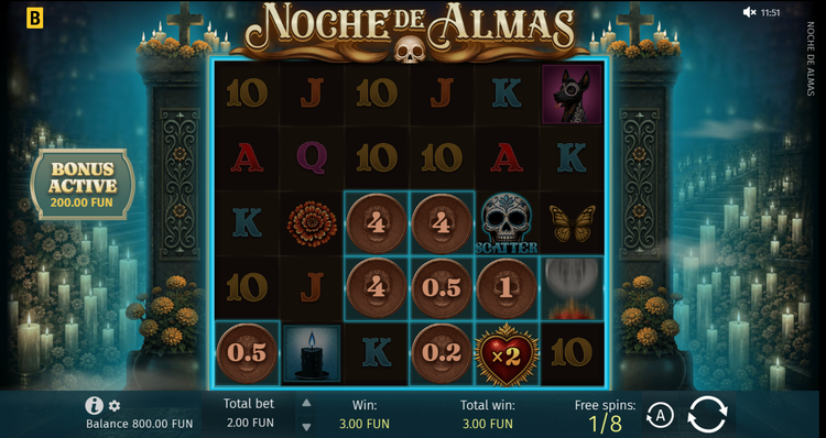 Noche de Almas Slot - 2 - BitStarz Casino