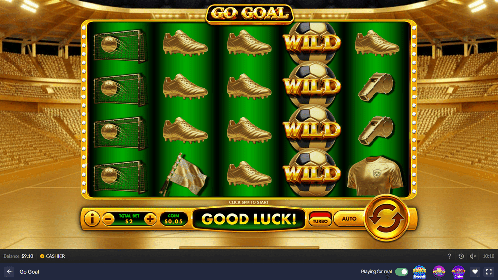 Go Goal Slot - 2 - BitStarz Casino