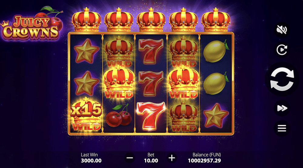 Juicy Crowns Slot - 2 - BitStarz Casino