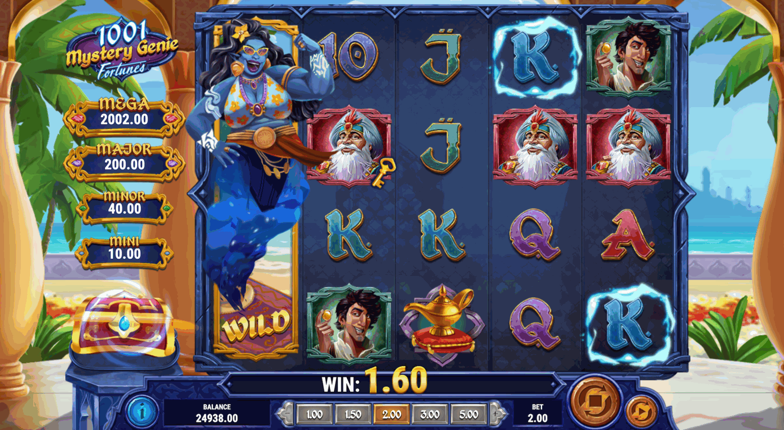 1001 Mystery Genie Fortune Slot - 1 - BitStarz Casino
