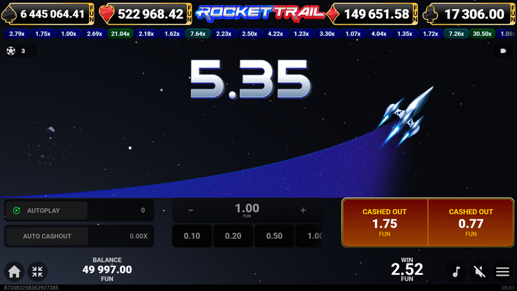 Rocket Trail Slot - 3 - BitStarz Casino