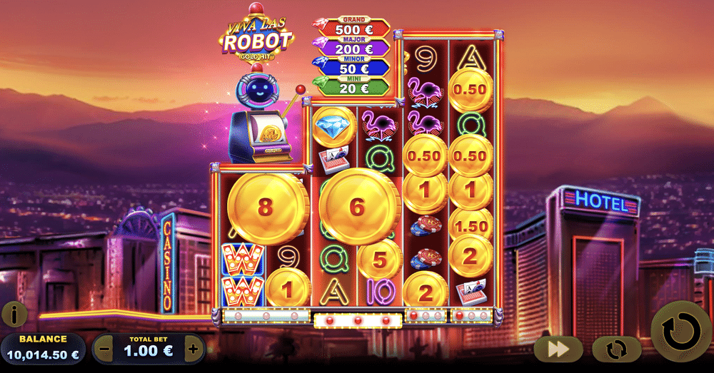 Gold Hit: Viva Las Robot Slot - 2 - BitStarz Casino