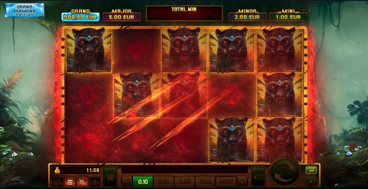 Mighty Wild: Panther Grand Diamond Edition Slot - 2 - BitStarz Casino