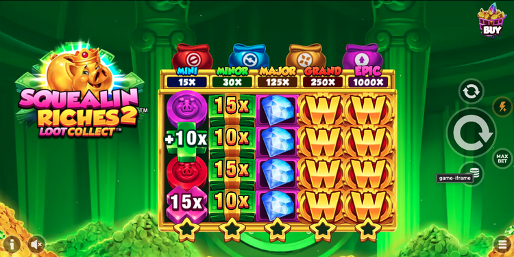 Squealin Riches 2 Slot - 1 - BitStarz Casino