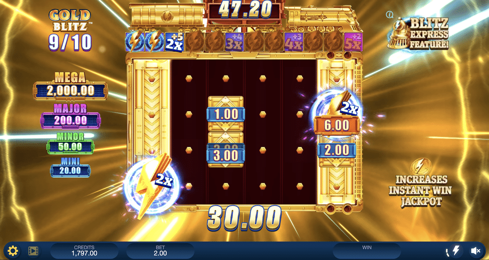 Gold Blitz Express Slot - 2 - BitStarz Casino
