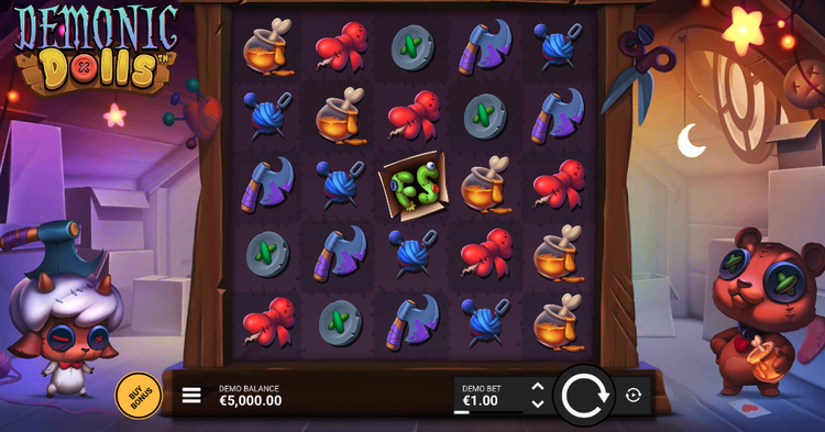 Demonic Dolls Slot - 1 - BitStarz Casino
