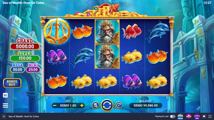 Sea of Wealth: Hunt for Coins Slot - 1 - BitStarz Casino