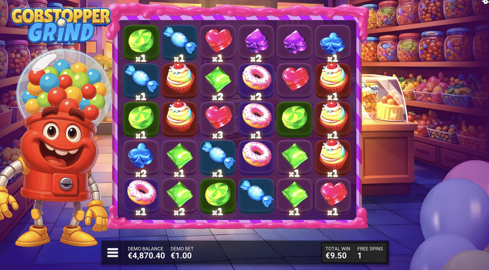 Gobstopper Grind Slot - 2 - BitStarz Casino