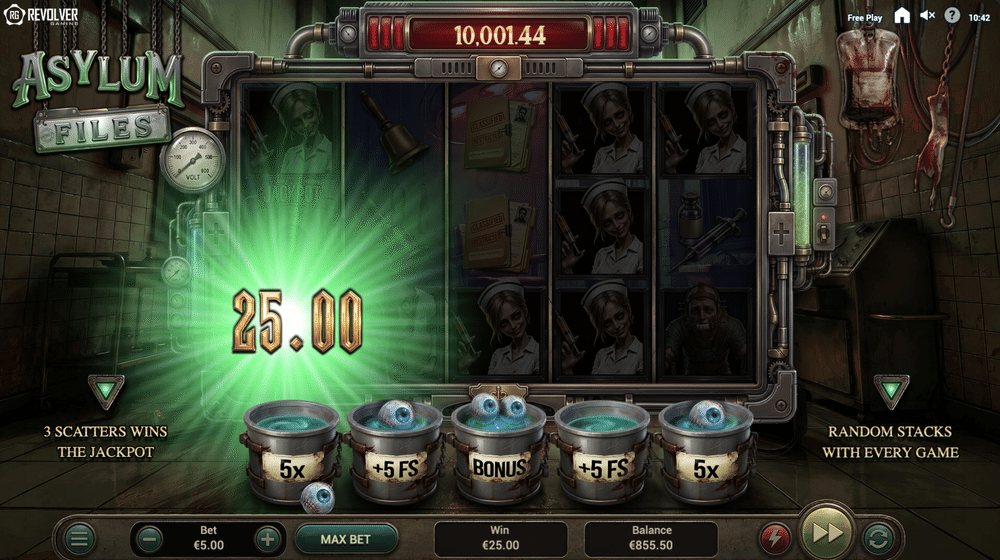 Asylum Files Slot - 2 - BitStarz Casino