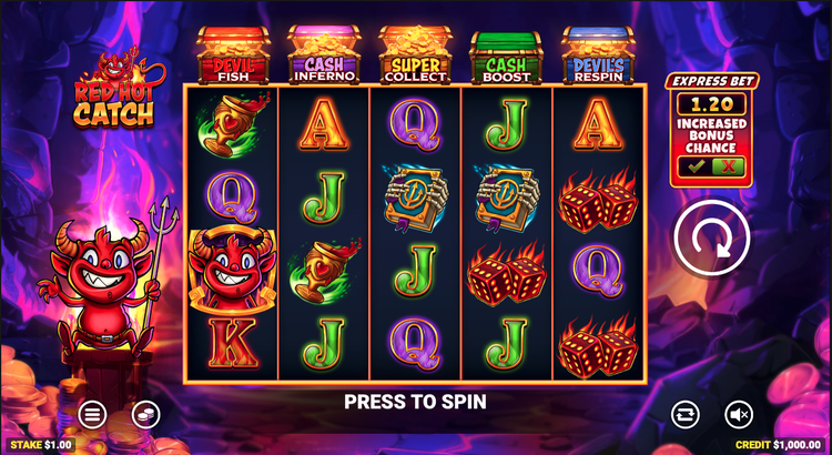 Red Hot Catch Slot - 1 - BitStarz Casino